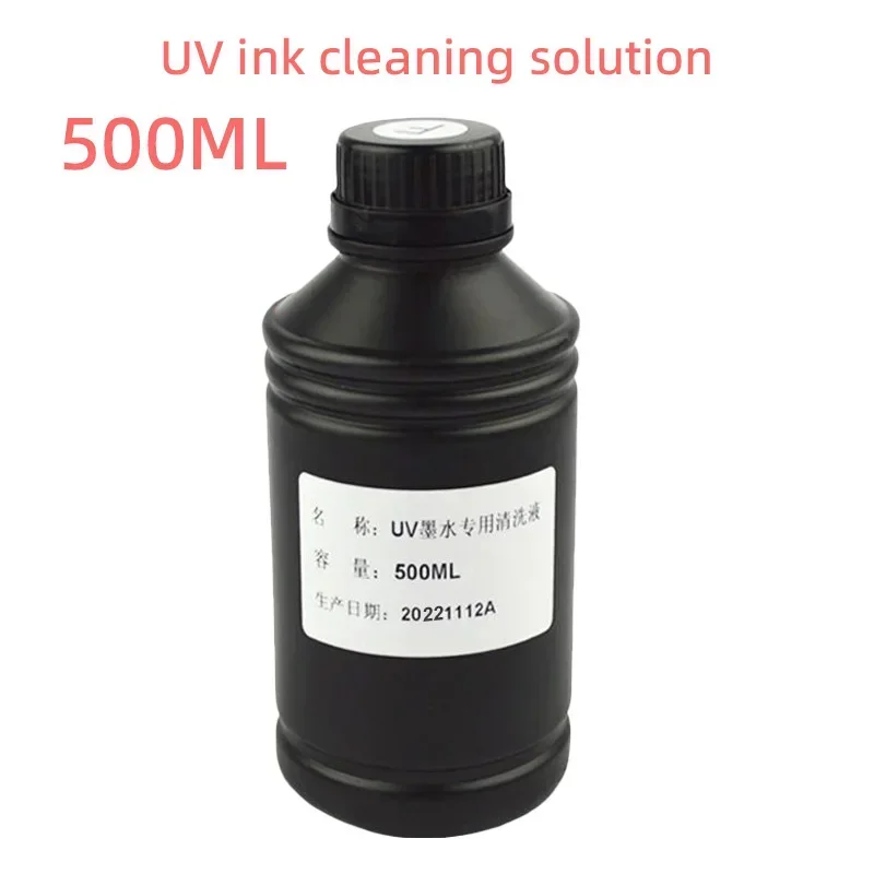 500ML UV Cleaning Liquid For Epson Roland Mimaki UV Printer Cleaning Fluid For UV Printhead Cleaning Solution UV Ink Cleaner