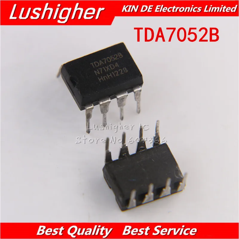 10PCS TDA7052A DIP-8 TDA7052 DIP TDA7052B