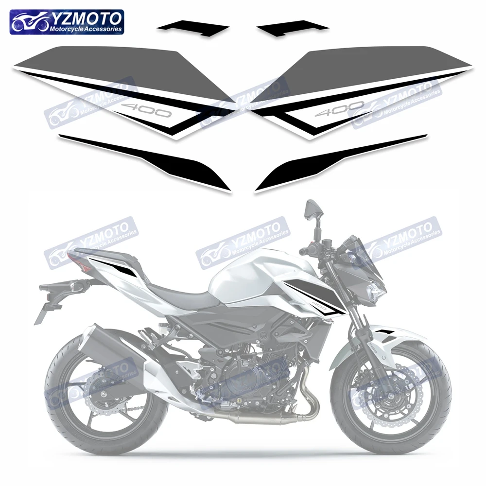 For Z400 2020 Motorcycle Accessories Full Car Fairing Decal Sticker Motorbike Reflective Waterproof Decoration Stickers Kit 6