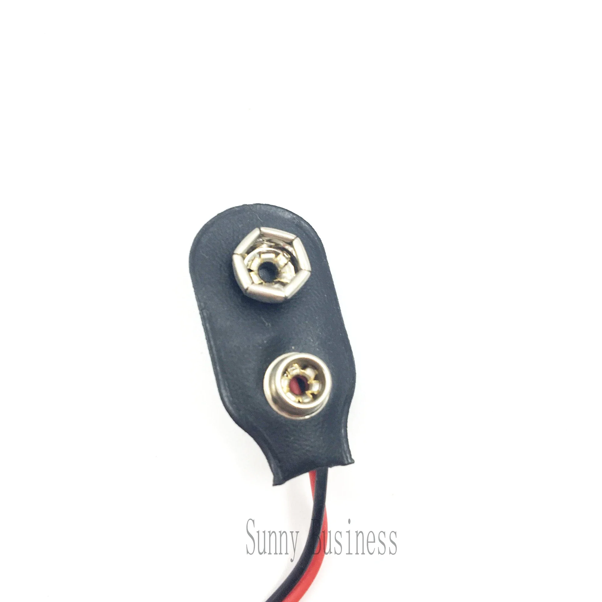 Picture 5: 10Pcs Snap on 9V Battery Holder Clip Contor Hard Shell 10CM Cable Lead