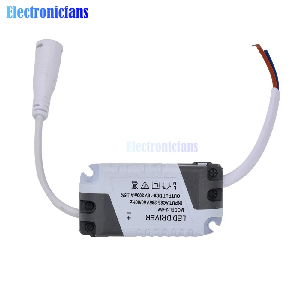 AC85-265V LED Driver Module 3-4W 4-7W 8-12W 12-18W 18-24W 24-36W 8-18W 8-24W Transformer Constant Current Power Supply Adapter