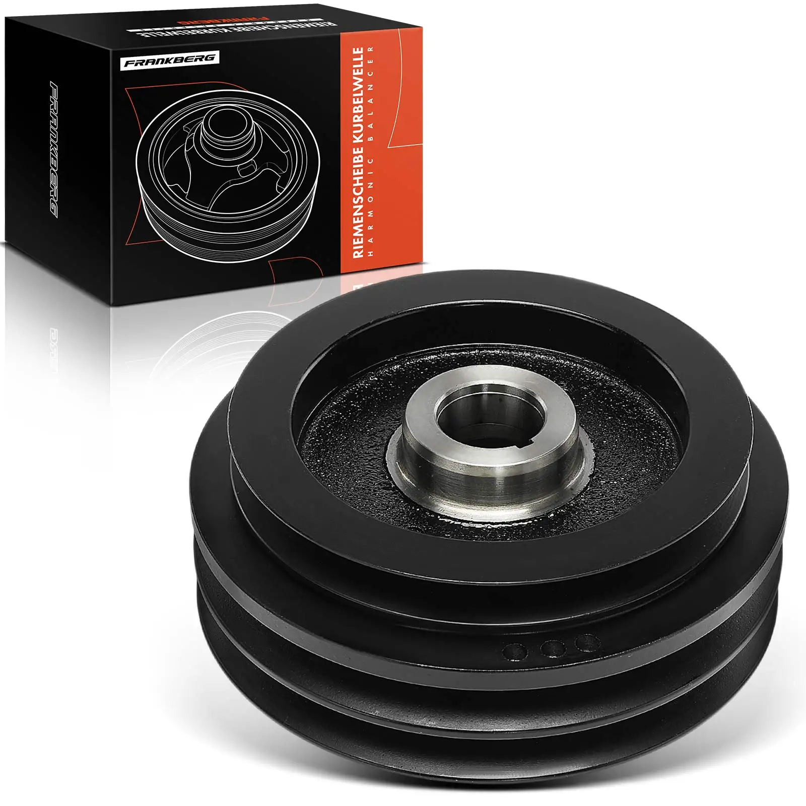 Frankberg 1x Katrol Krukas voor Nissan NP300 Pick-up D22 Navara 2.5L Bj vanaf 2001 12303VK501