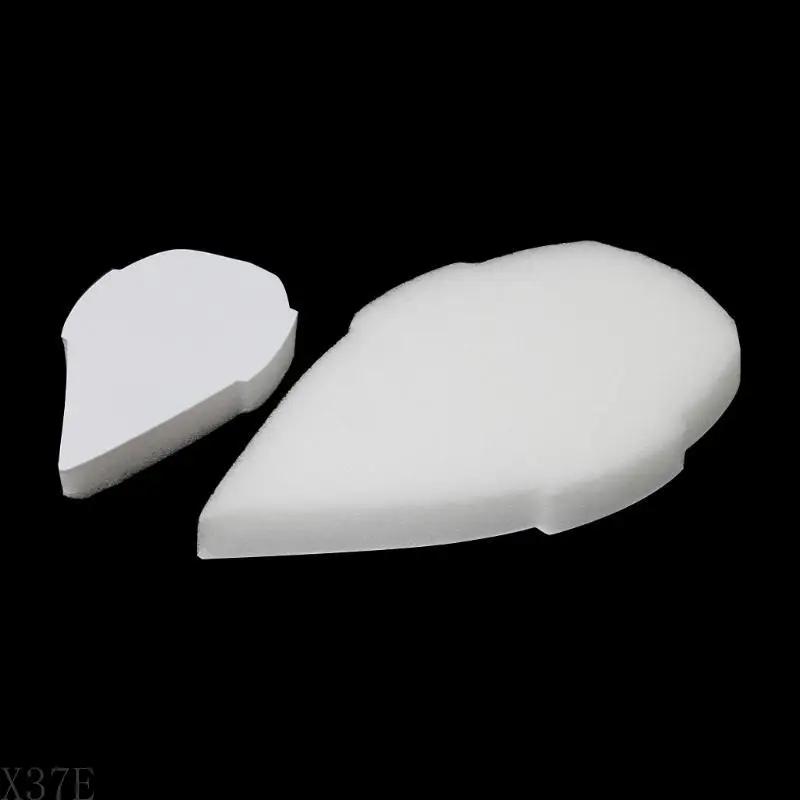 X37e 2pcs Point Pant Paint Easy Paint Pads Point Roller Tray Sponge Diy