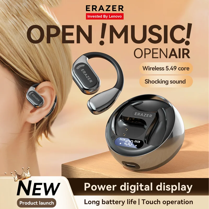 Lenovo Erazer XF20 echte drahtlose Kopfhörer Bluetooth 5,49 Sport Headset Geräusch unterdrückung niedrige Latenz Hifi-Klang qualität