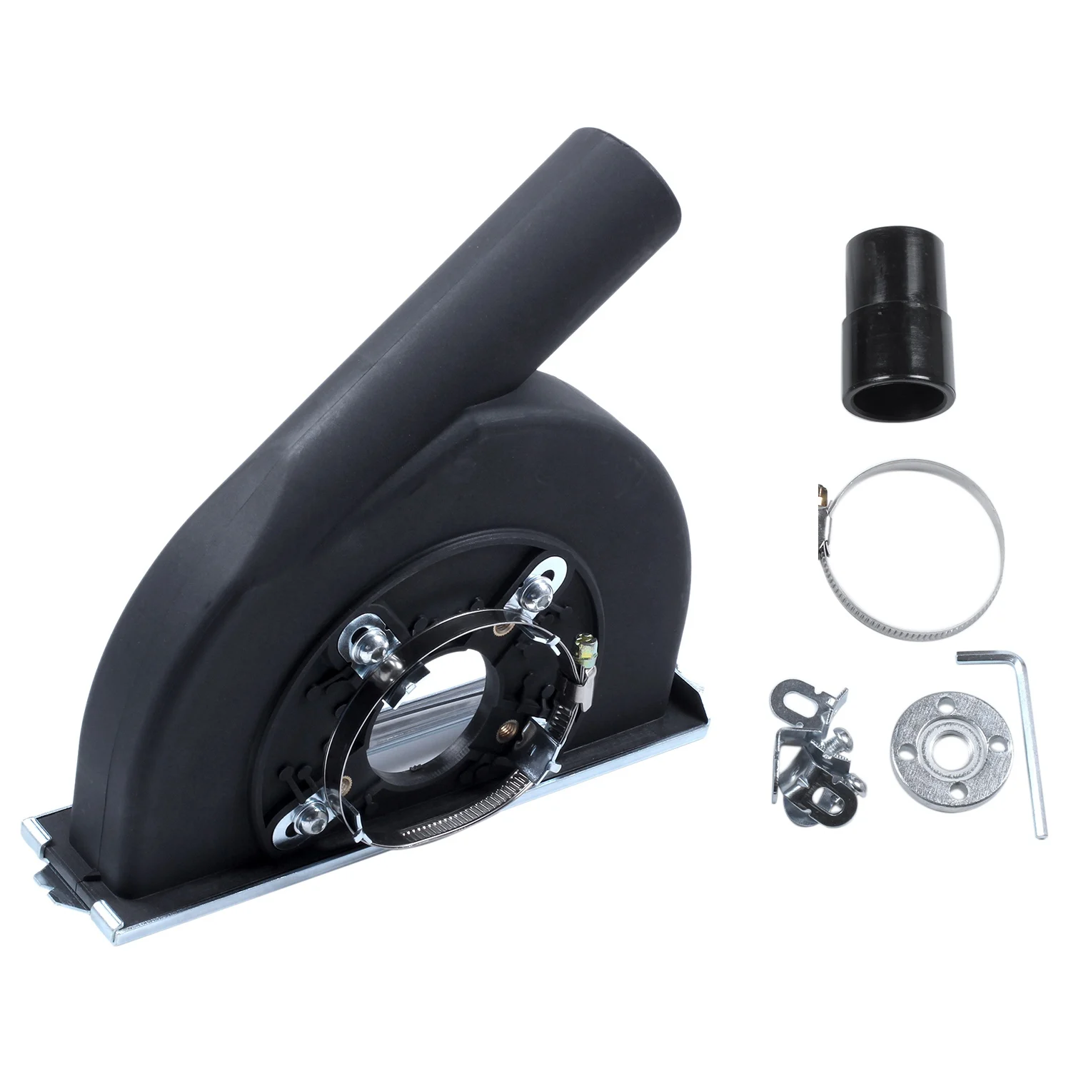 

2025 Trend Dust Shroud Kit Dry Cutting Grinding Dust Shroud Dust Cover Tool For Angle Grinder Power Tool Accessories 150 180 230