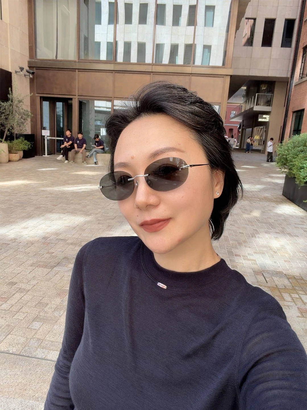 

TOFOD Super 8 Needle Bare Sensation Camere Knitted Long Sve round Ne Base irt Soft Woolen T-irt for Women