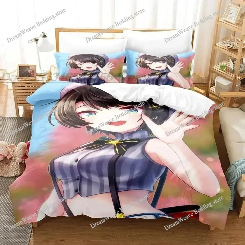 

3D Print ŌOzora-Subaru Bedding Set Single Twin Full Queen King Size Bed Set Aldult Kid Bedroom Polyester Duvet Cover Sets