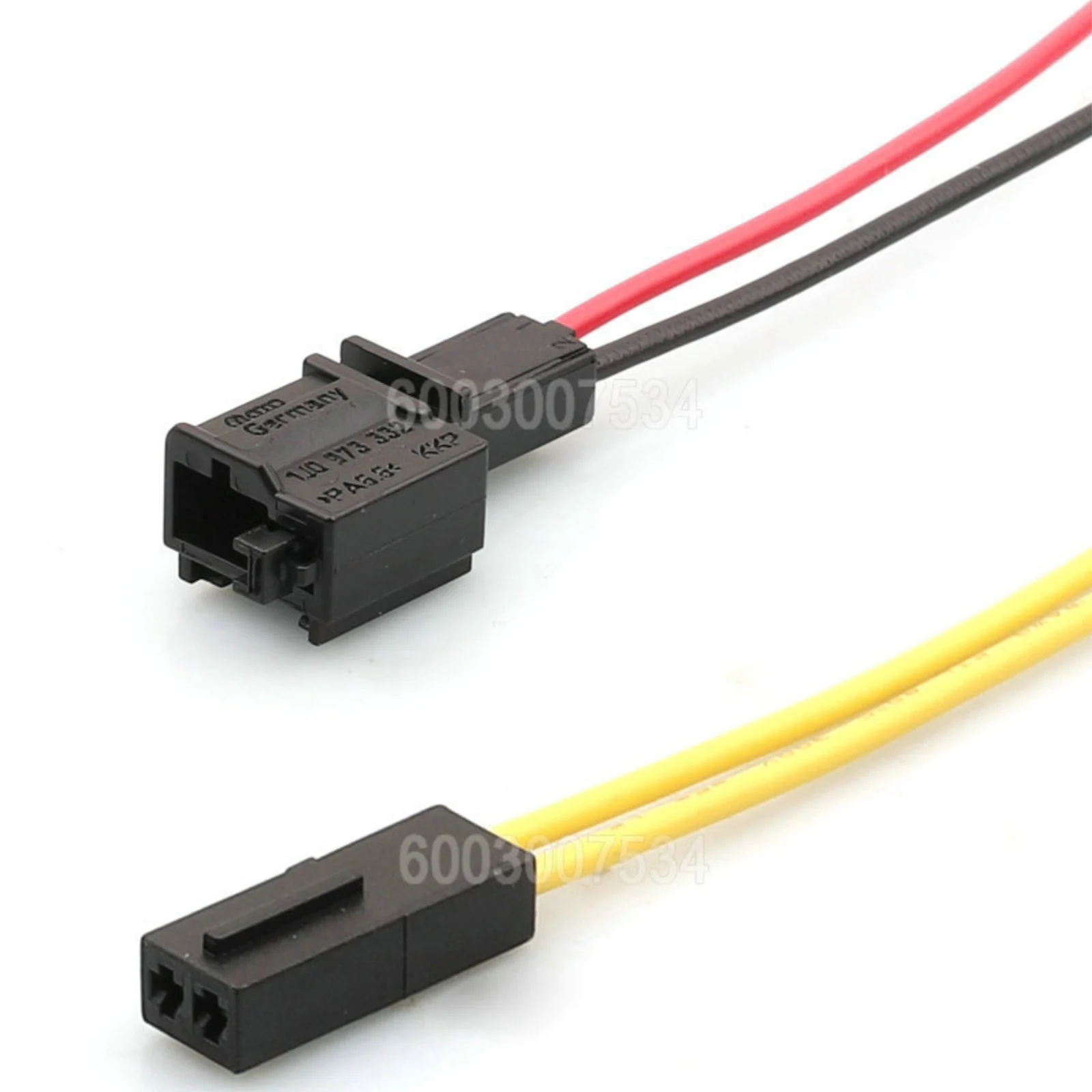 2 دبوس 1J0973332 1J0973119 موصل السيارات موصل الضوء الكهربائي ميكروفون المقبس الأسلاك تسخير لأودي VW