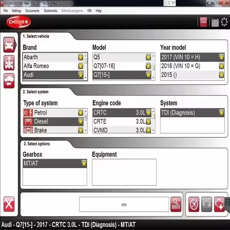 

Newest 2025 Delphis 2017 R3 with keygen diagnostic tool software For cars trucks obd scanner 2017r3 free shipping send LINK