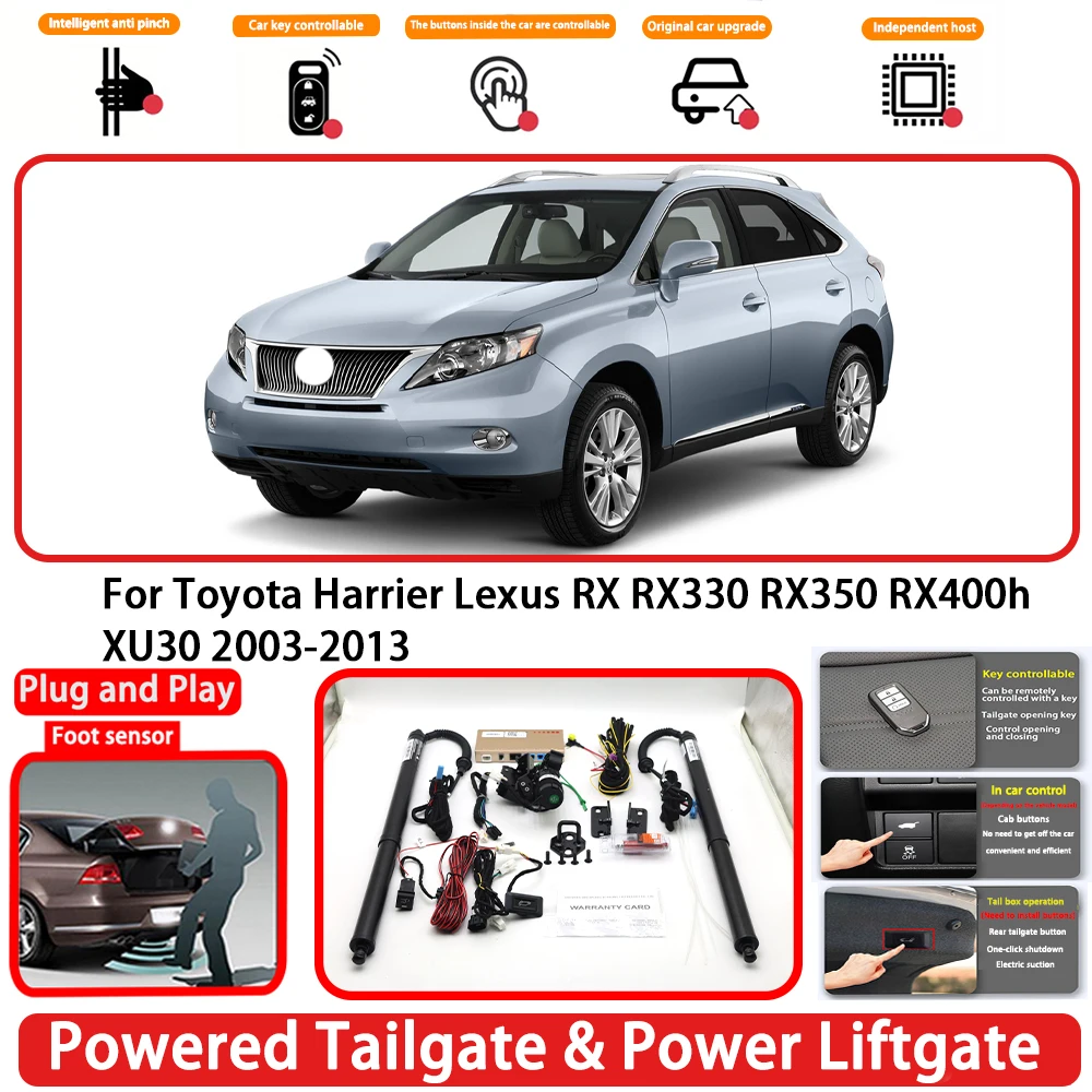 for Toyota Harrier Lexus RX RX330 RX350 RX400h XU30 2003-2013 OEM Auto Powered Tailgate Power Liftgate Rear Trunk Opener System