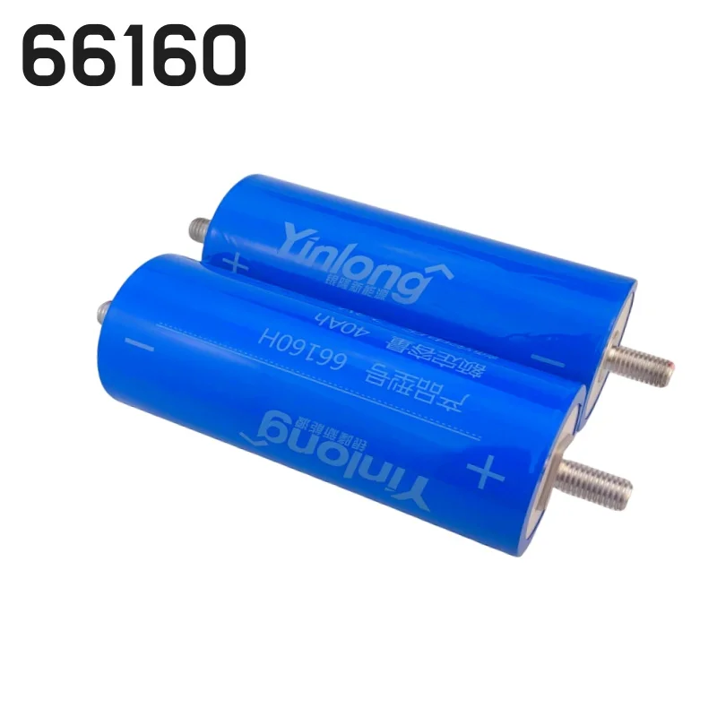 Yinlong LTO Original 66160 Lithium Titanate 2.3V 40Ah Battery DIY12v 24V High Power Automotive Audio Solar System AAA