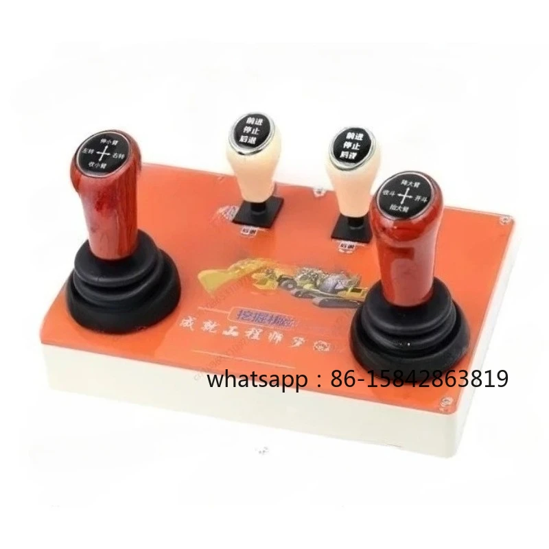 NewExcavator Teaching Simulator Handle Driving Computer Simulation Operation Learning Hand Practice Teaching Software Handle