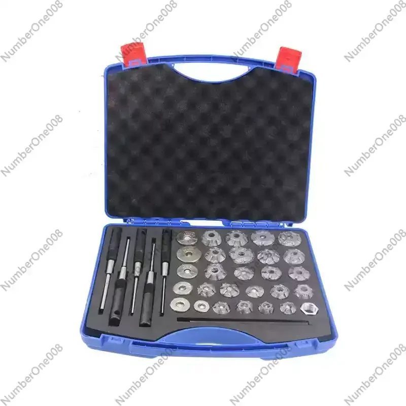 Automotive Valve Seat Reamer Set 22mm-38mm High Quality Valve Seat Repair Tool Grinding Wheel Motorcycle Valve Seat Tool 17-34mm