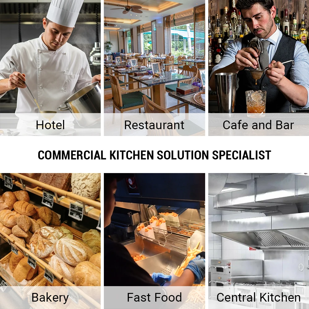 Großer gewerblicher Gas-Nudelk – Commercial Kitchen Projects Bewertung und Preis
