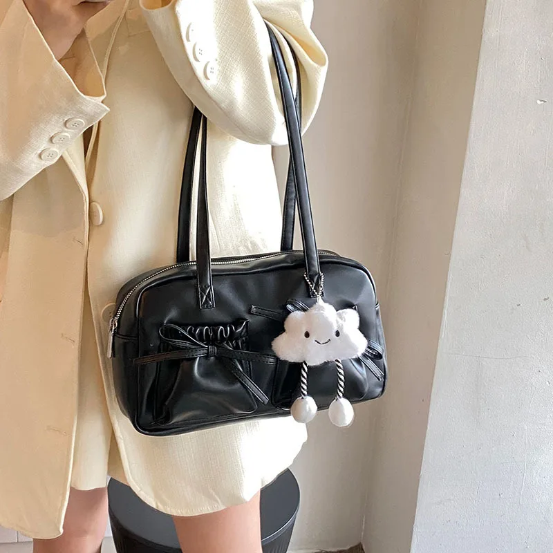 

Luxury Designer Womens Armpit Bags 2024 Summer Shoulder Bags Pu Leather Large Capacity Purse Handbags Ladies Shopping Bags