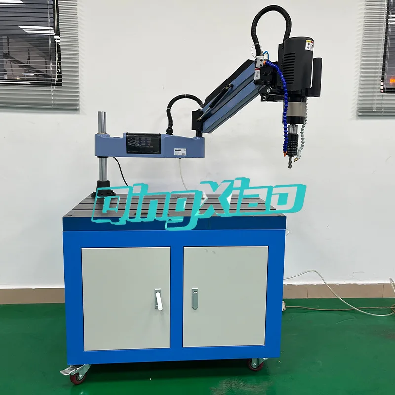 Electric Servo Tapping Machine Fully Automatic Intelligent CNC Tapping Machine Desktop Small Handheld Universal Rocker Arm