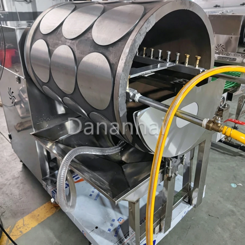 

Electric Stainless Steel Pancake Maker Commercial Fully Automatic Beijing Roast Duck Cake Machine for Business Use