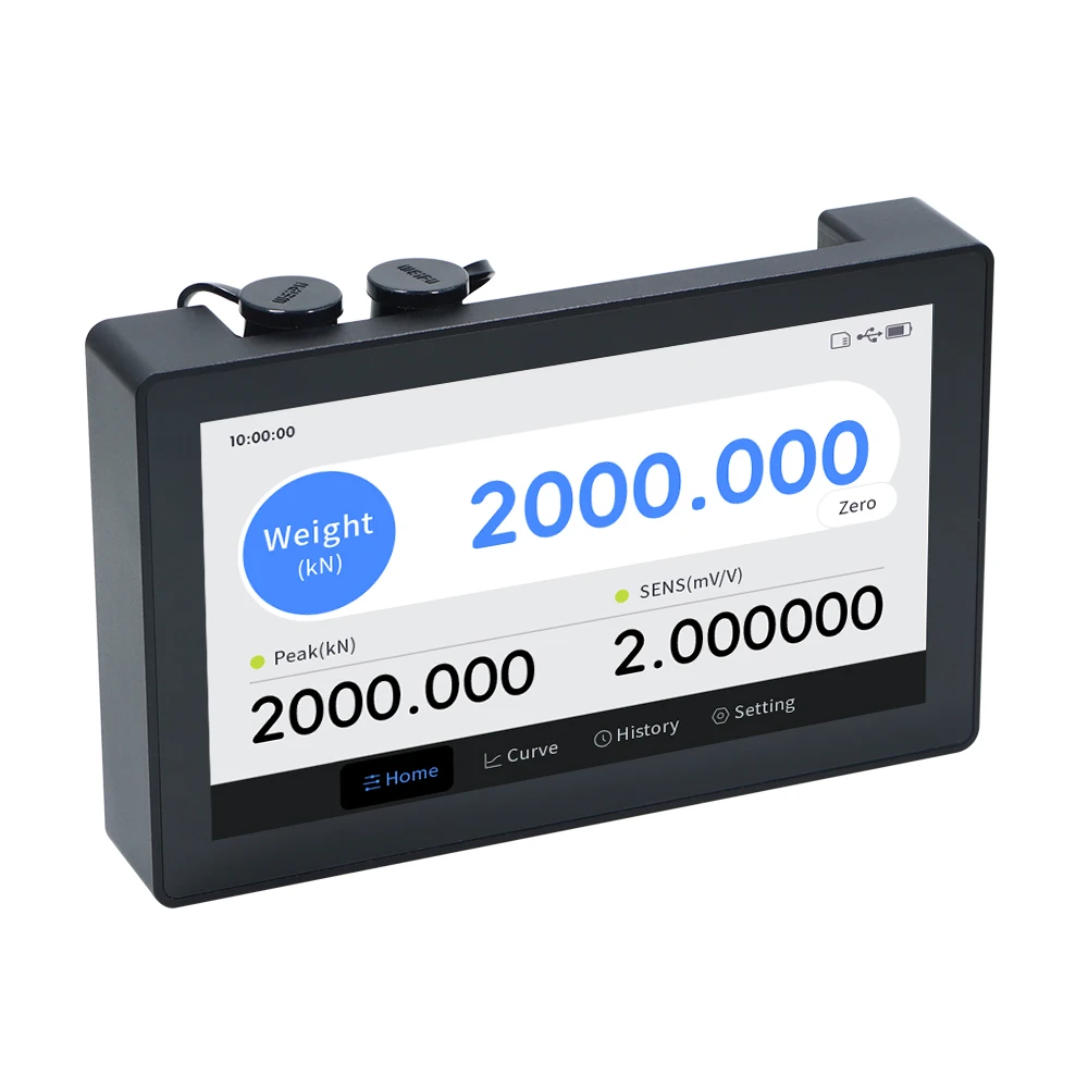 Load Measuring Instrument Force Sensor Weighing Tensile and Compressive Testing Machine Impact Detection Special DS052B