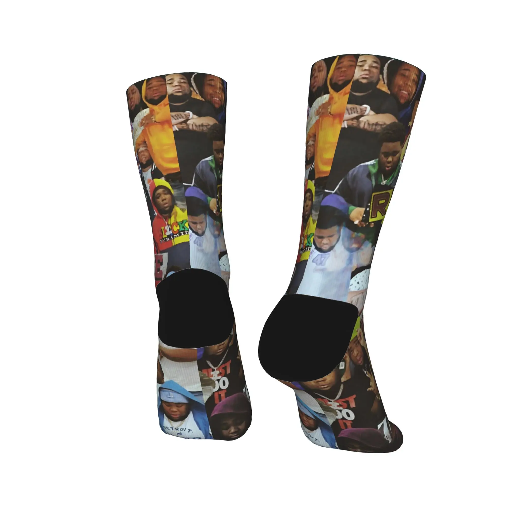 مغني الراب قضيب موجة الجوارب جوارب الموضة الشتاء عدم الانزلاق الرجال الجوارب مريحة مخصصة سكيت الجوارب