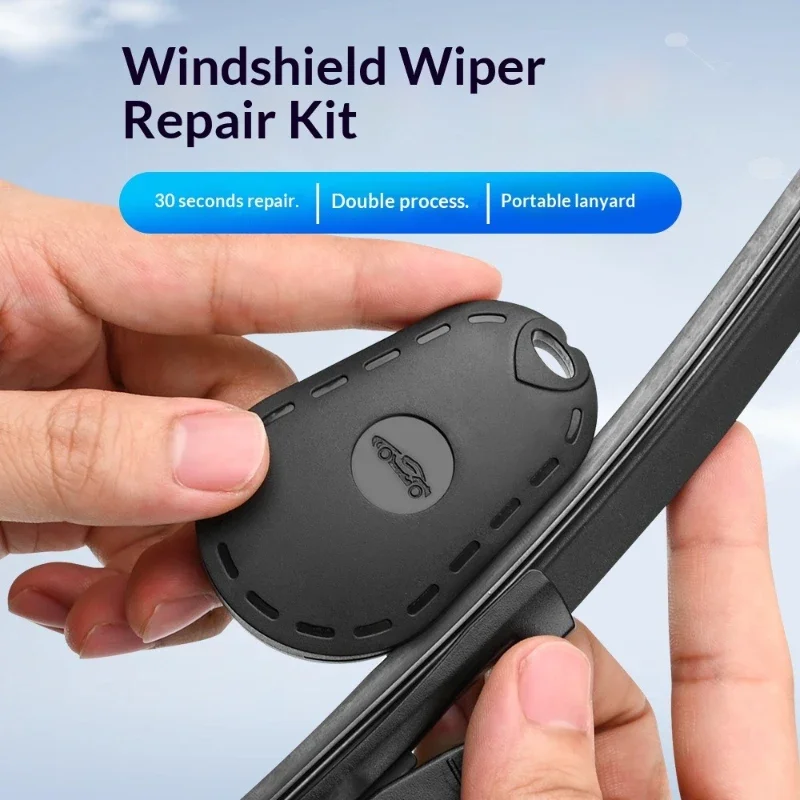 1PC Automobile Windshield Wiper Repairer - Non-ribbed Wiper Blade Rubber Strip Repair Tool - Portable Grinding Device