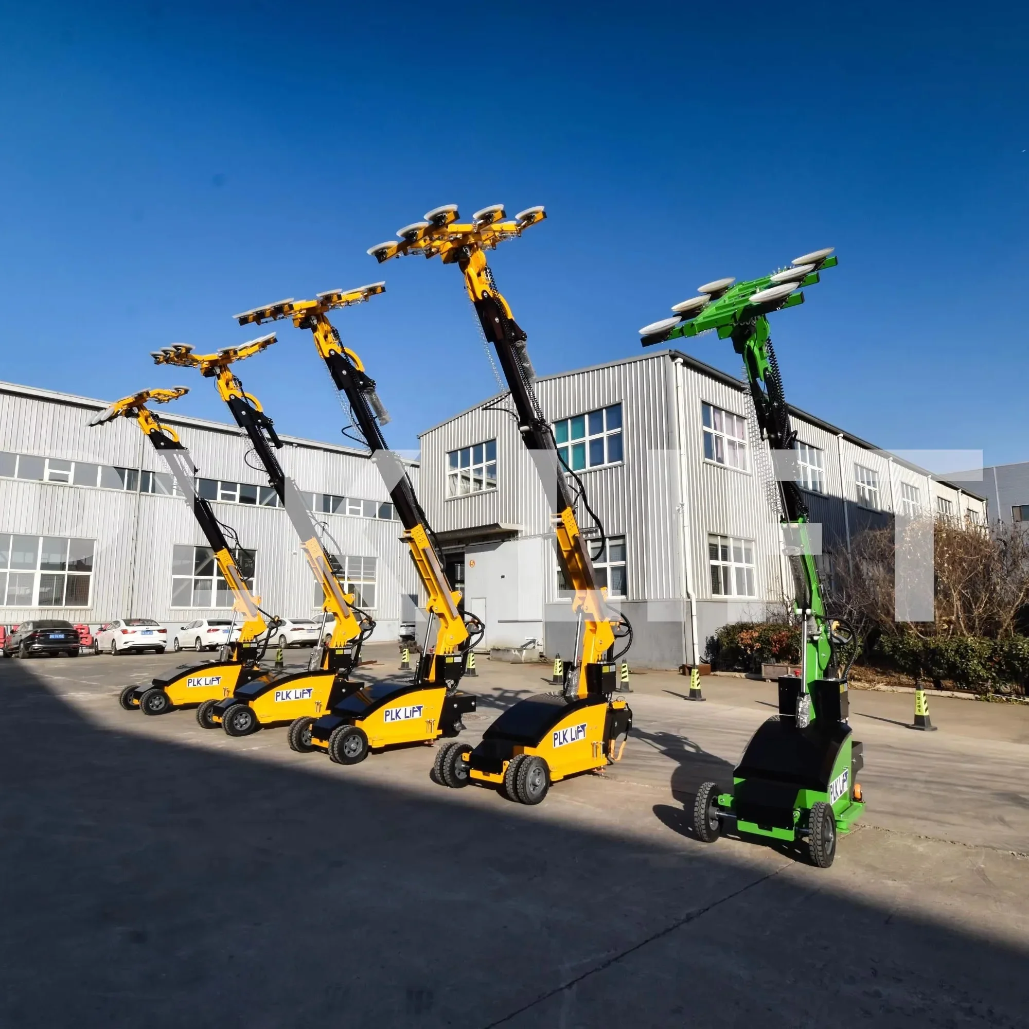 400KG High Quality Electric Vacuum Glass Crane Vacuum Lifter for Glass Installing Moving Handling
