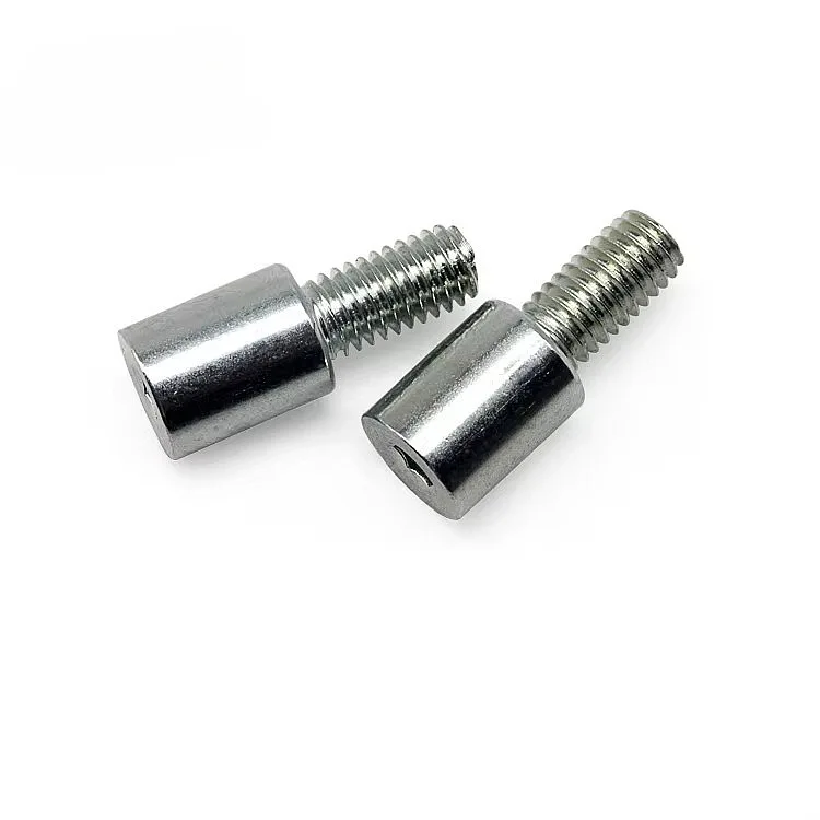 1000pcs Custom M8 M6 Nickel Plated Steel Standoff Screw Spacers for Bike Aluminum Stub