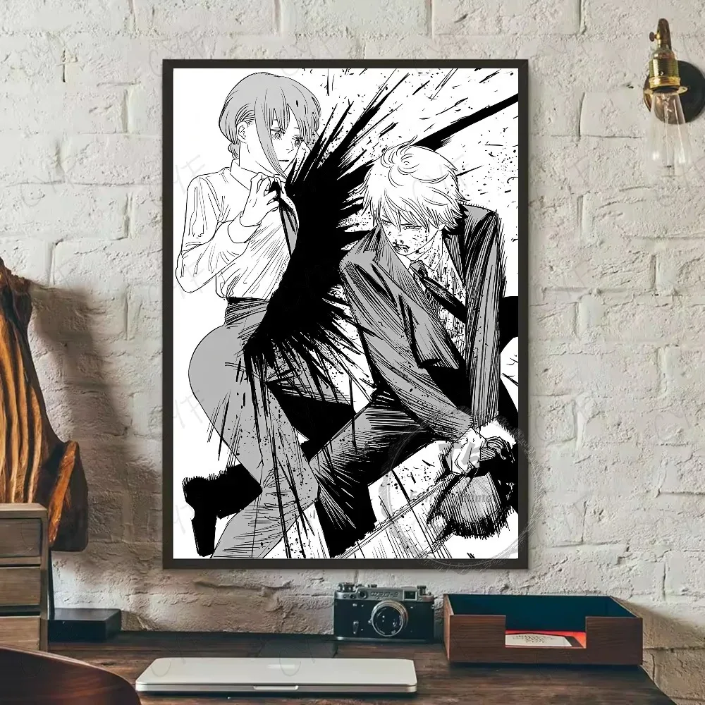 Classic Anime C-Chainsaw M-Man Poster Sticker