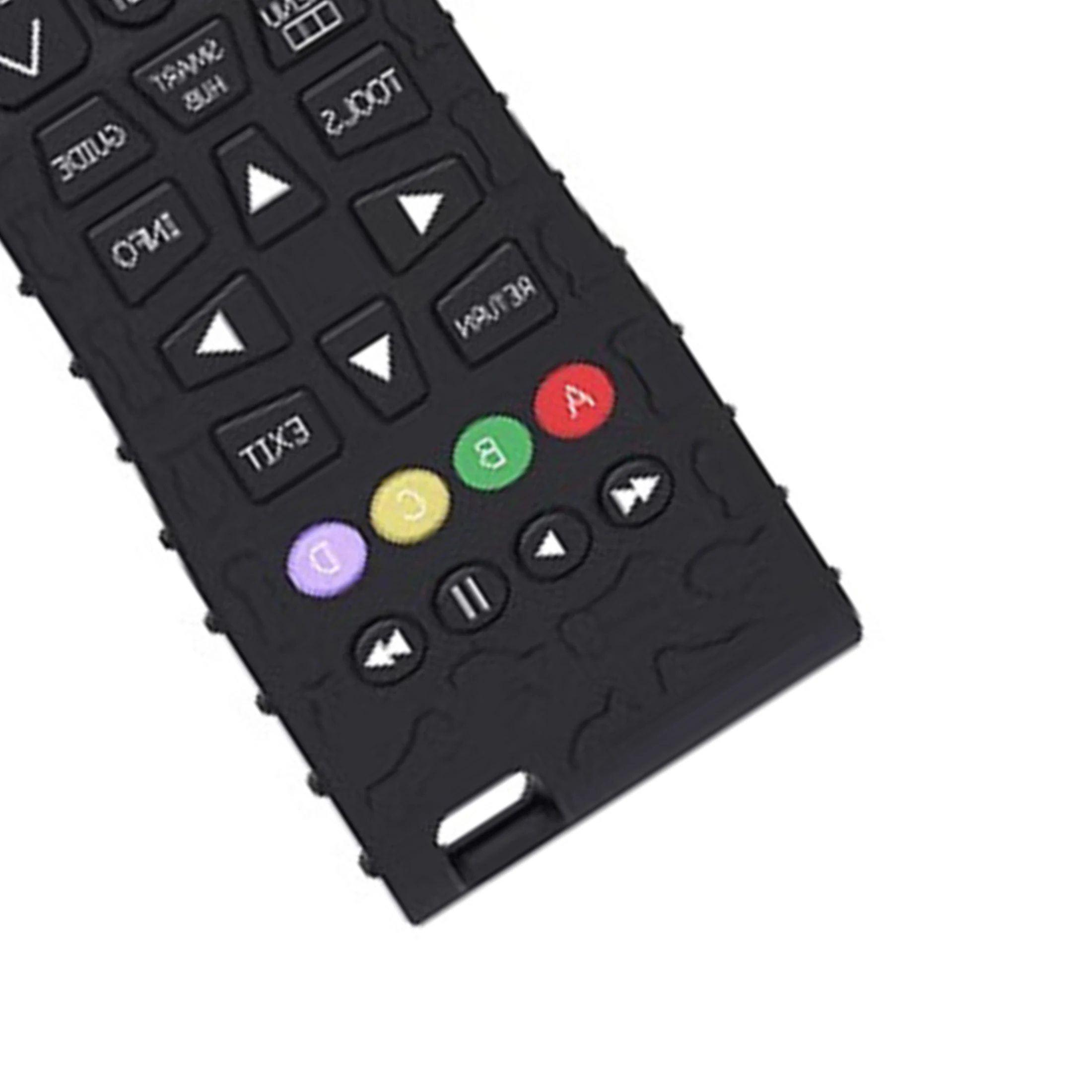 لعبة الضغط على محاكاة السيليكون للطعام، لعبة طحن، لعبة لاصقة للأسنان بأحرف ملونة، سهلة التنظيف #5