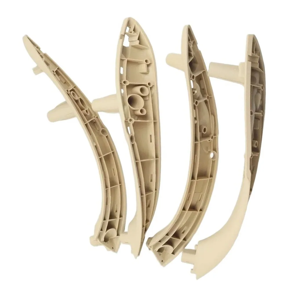 For BMW For 3 Series For Interior Door Pull Handles 4PCS Beige ABS+PC Material for FFor 30 FFor 31 F80 2012-2018