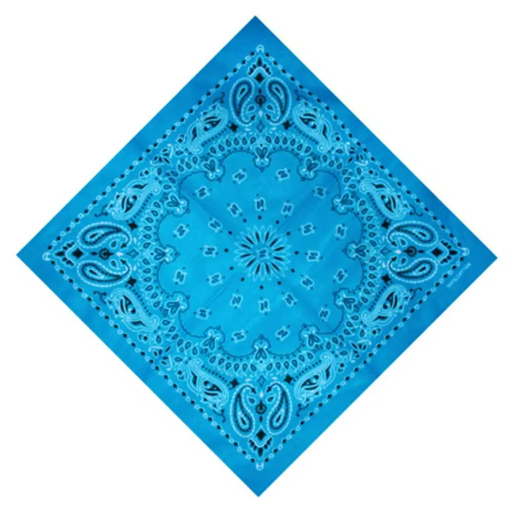 Foulard carré Paisley pour hommes et femmes, bandana, mouchoir rond, écharpes, tête, graffiin, B-boyin, sport, hip hop