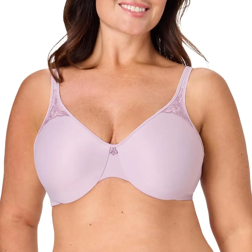 

Женский минимизирующий бюстгальтер, серия Passion for Comfort, с косточками, бесшовными чашками, уменьшающий объем груди до 1,5 дюйма.