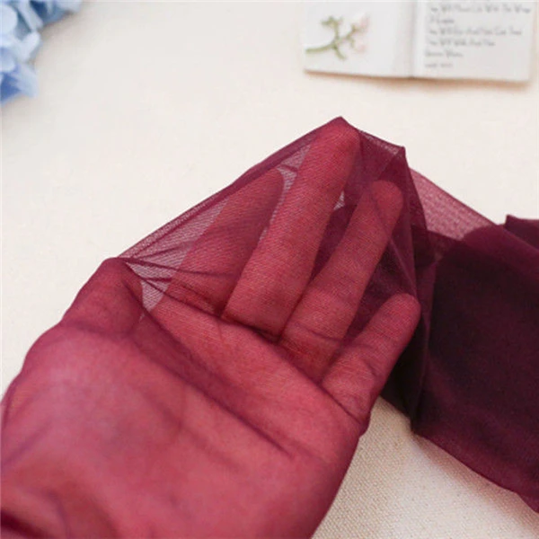 Japanischer Stil Sexy Damen Mädchen Anti-Haken Transparente Strumpfhose Bonbonfarben Ultradünne Unterwäsche Mehrfarbige Durchsichtige Strümpfe – Detail 11