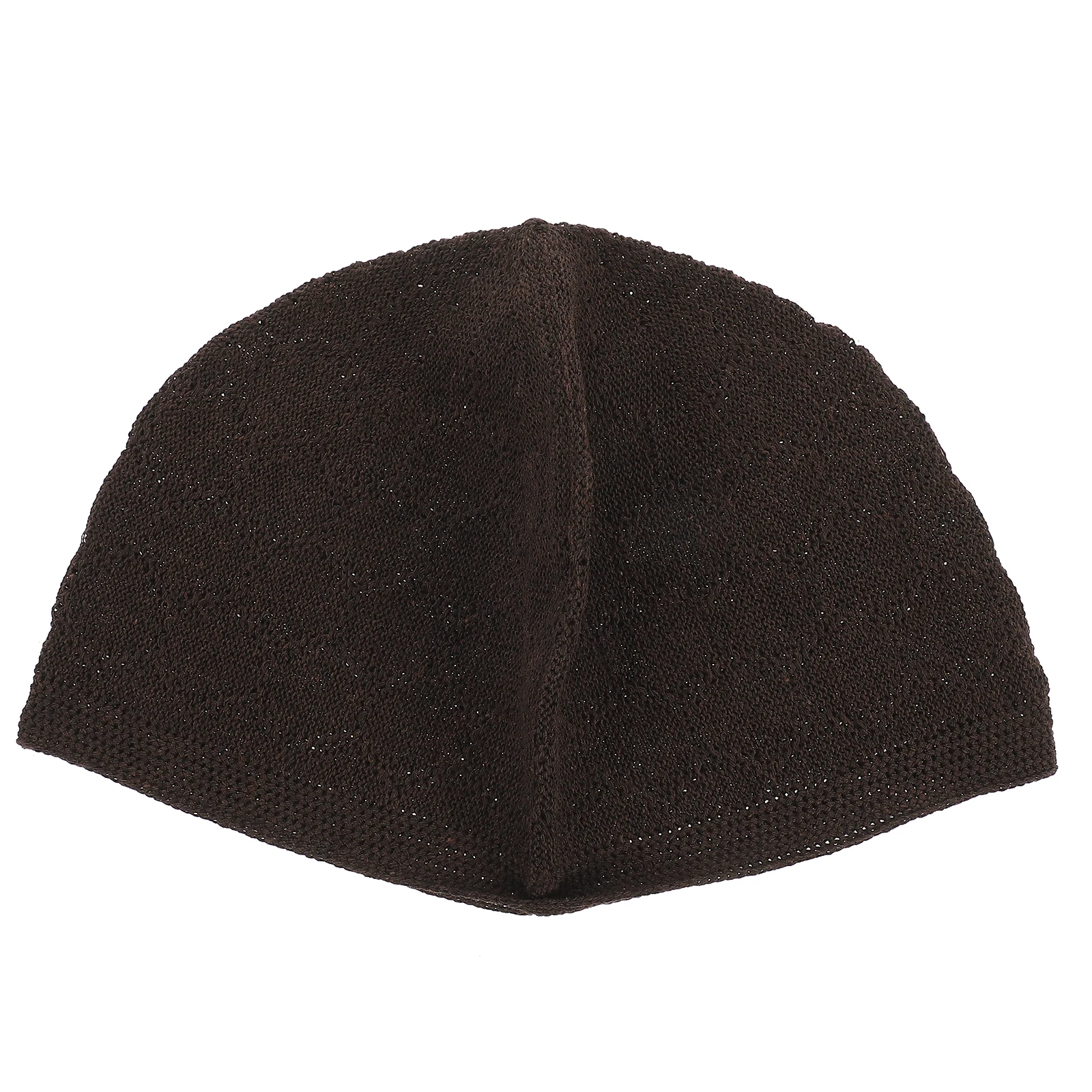 

Crochet Hat Line Men Blue Melon Cap Fashionable Versatile Soft Comfortable Polyester Knitting Hats Male Head WrapReusable