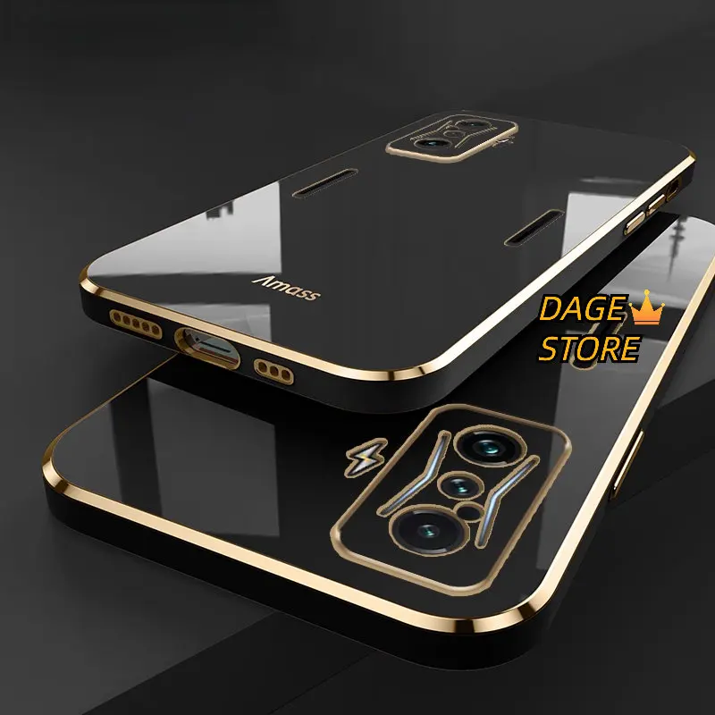 Casing For Xiaomi Redmi K50 K40 Gaming K50 Pro K40S Phone Case Plating Soft Silicone Shockproof Cover