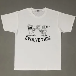 Paul Movie Evolve This! Jesus Shooting Darwin T-Shirt Tee