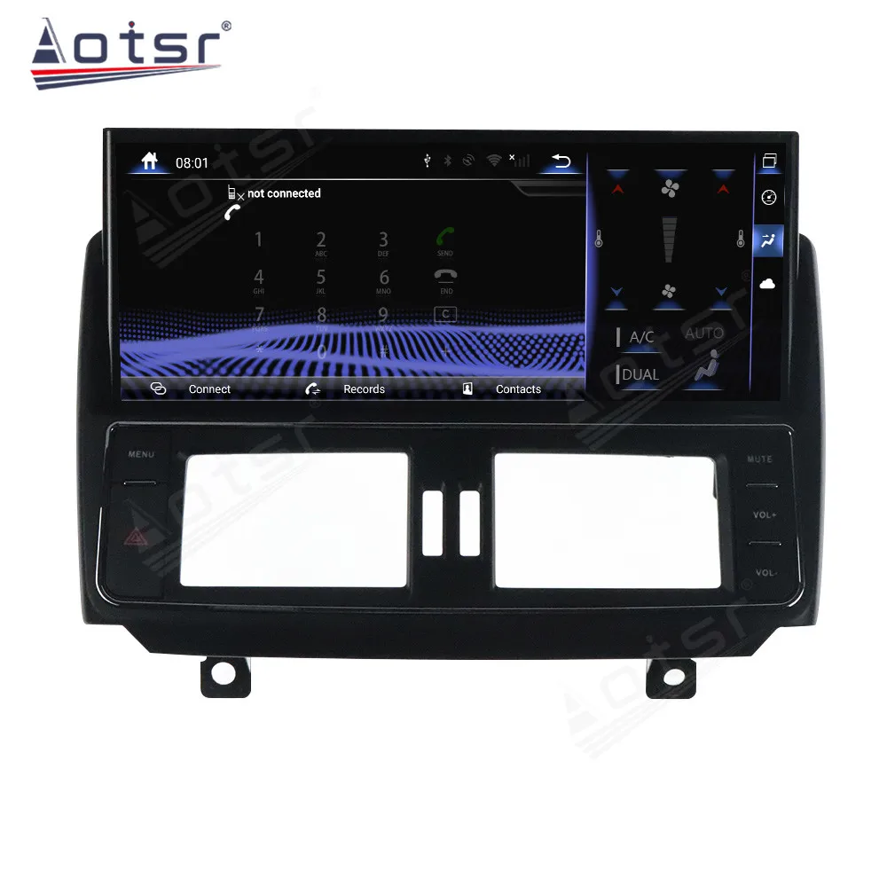 Automotive Multimedia Android Player For Toyota Prado 150 2014 2015 2016 2017 GPS Navigation Car Radio Intelligent System Auto