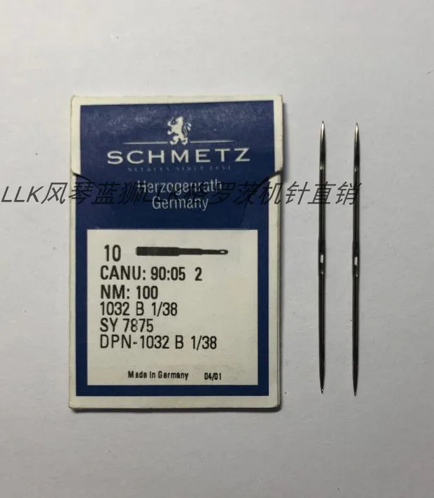 

10pcs 1bag Schmetz 1032b Sewing Machine Needles German Imitation Handmade Beads Machine Sy7875 dpn-1032b Sewing Machine Needle