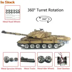 1/16 Heng Long 7.0 dostosowuje Challenger II zbiornik RC 3908 wieżyczka 360 ° metalowe koła gąsienicowe stalowa skrzynia biegów łożysko koło zębate BB TH17741