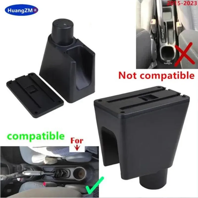 For Chevrolet Spark Armrest Box For Chevrolet Spark 3 III Aveo T200 Car Armrest Double-Layer Storage Box Retrofit Car Accessorie