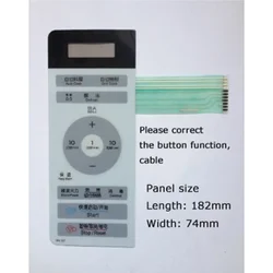 1Pcs Membrane Switch Control Touch Button for LG Microwave Panel MG-5018MW MG-5018MV MG-5018MWR Microwave Oven Accessories