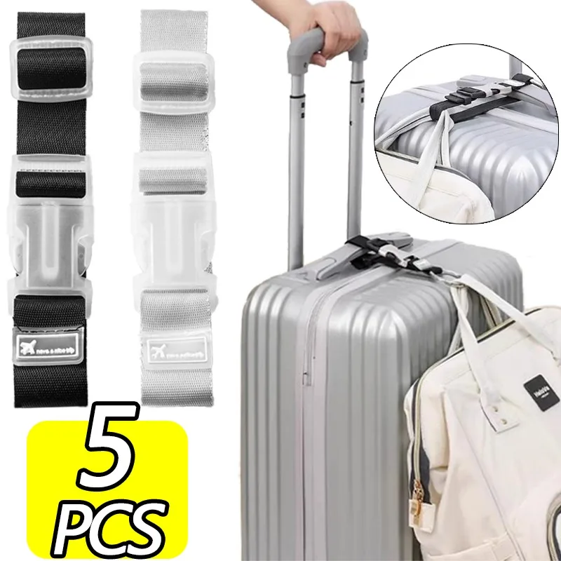 

Portable Adjustable Travel Tied Black Grey Durable Luggage Lash Belt Hanging Buckle Straps Belt Lock Hooks Luggage Accessories