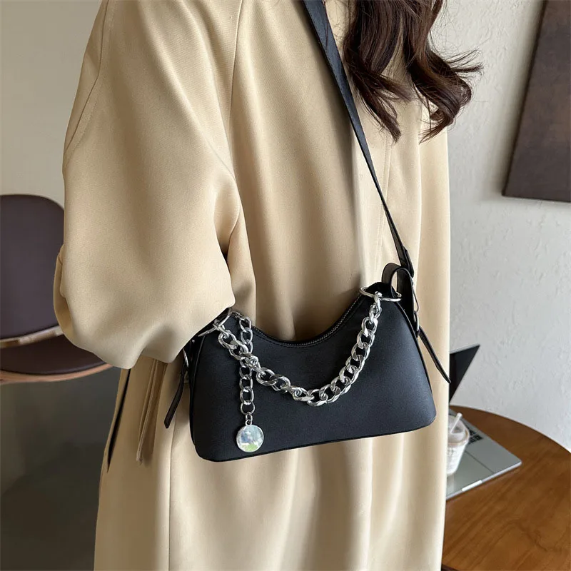 Fashion PU Leather Bags for Women Pattern Small Handbag Female Small Underarm Messenger Bag Purse Shoulder Handbags