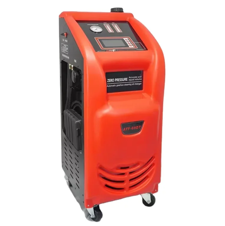 KJ-69DT Intelligent Automatic Car Engine Flush Machine Transmission Cleaning and Oil Changing Equipment for Car Care