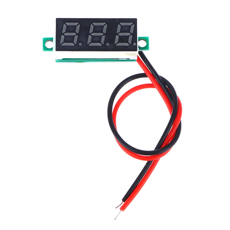

New 0.28 Inch DC5-30V LED Digital Voltmeter Auto Car Mobile Power Voltage Tester Detector Red Green Blue Yellow