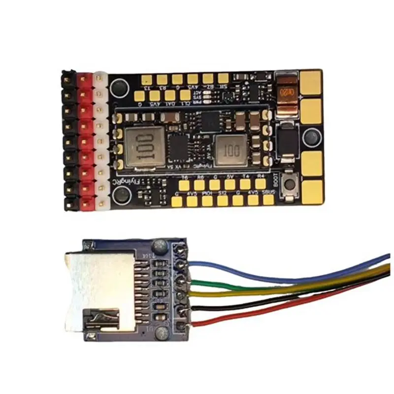 

Fixed Wing Flight Controller F4WSE Pro F405 With Support For AP/BF/INAV Firmware, Analog/Digital VTX, TF Card For RC FPV Drone