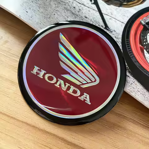 Honda Motorcycle Sticker Circular 3D Label NSS350CBR400FCBR1000RRCB190SSCBR650RPcx125 Body Decoration Motorcycle Accessories