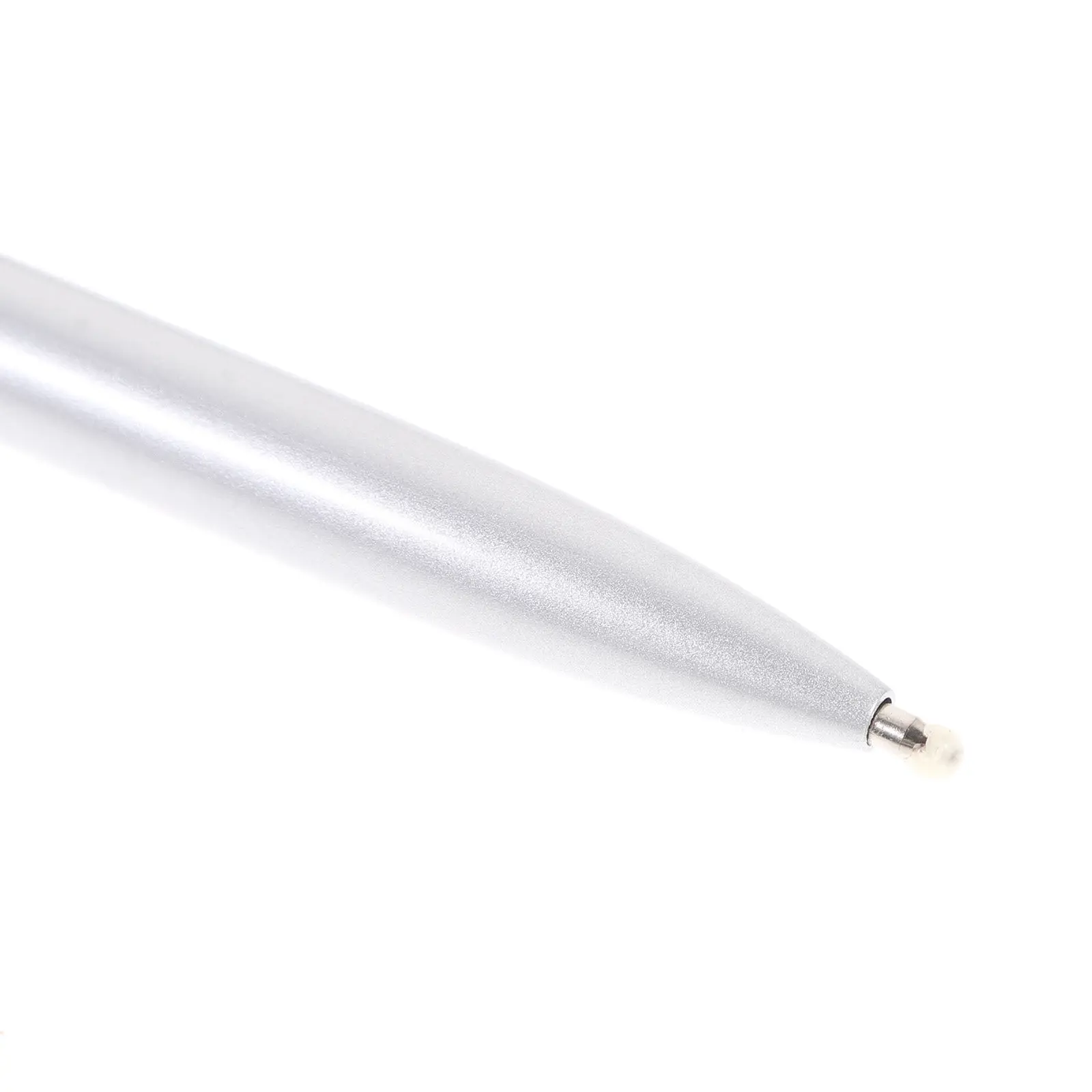 

Metal Ballpoint Smooth Writing No Scratch For Office School Creative Ballpoint Pens Home Use Counter Service Stationery Silver