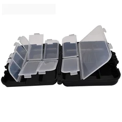 Mini Storage Case Flying Fishing Tackle Box 14 Compartments Fishing Spoon Hook Bait Storage Box Fishing Accessories
