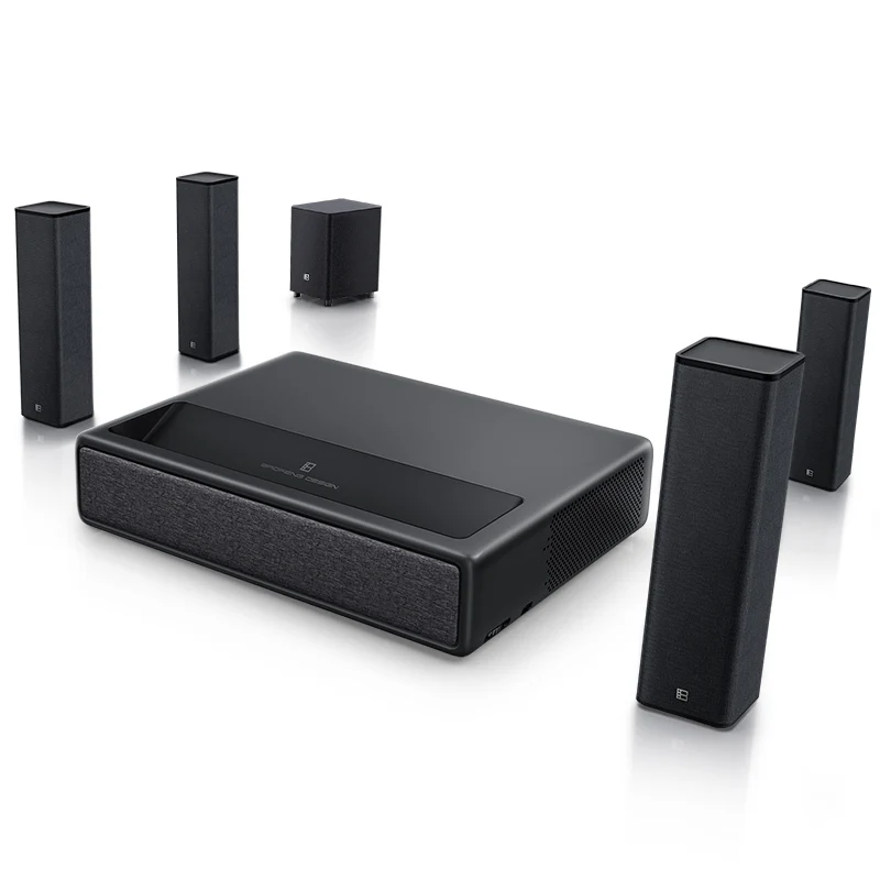 

Flyin 5000 Lumens Cinema Video 300Inch Android Hd 3D 4k Home Theater UST Laser Tv Projector Ultra Short Throw