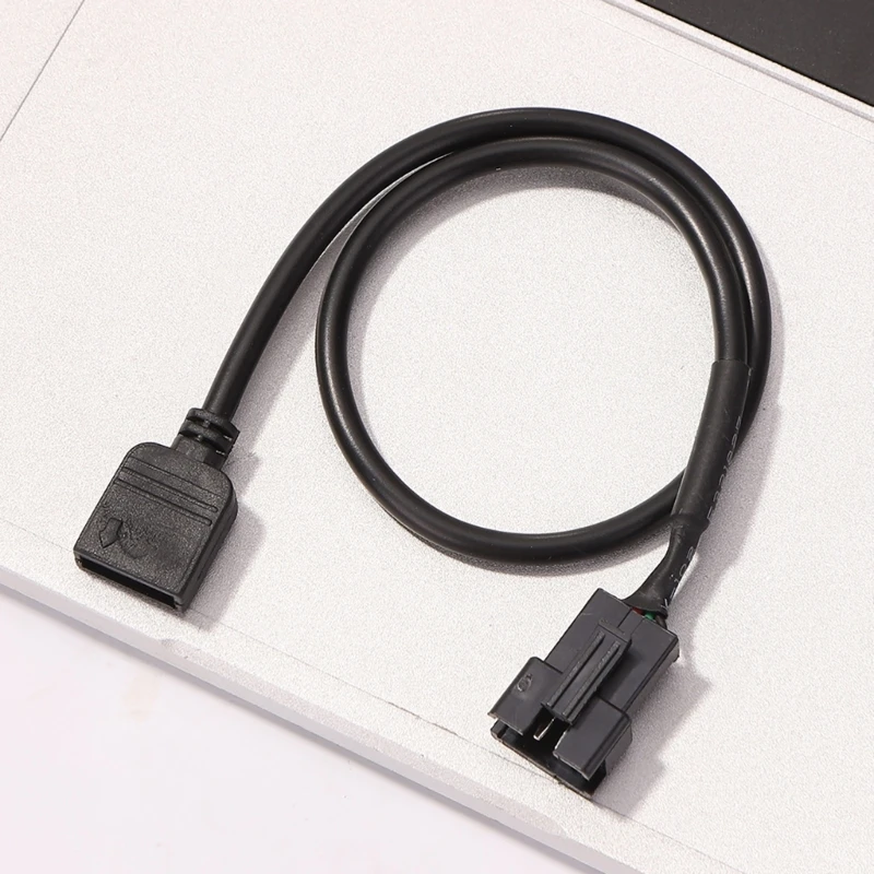 Placa base 12V 4Pin RGB 5V 3Pin Cable adaptador conversión 30cm para computadora PC